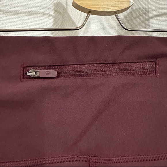 Lululemon Zoned In Tight Plum Shadow SZ 2 WAIST:10”/INSEAM:27”/RISE:9” - Picture 12 of 15